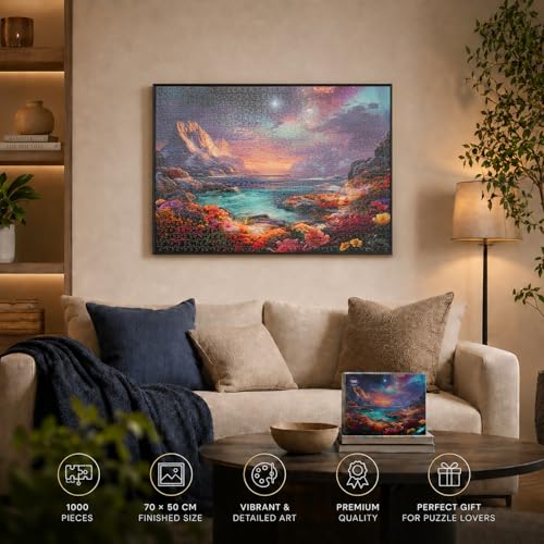 Jigsaw Puzzles for Adults 1000 Pieces Impossible Hard 28 x 20 inch