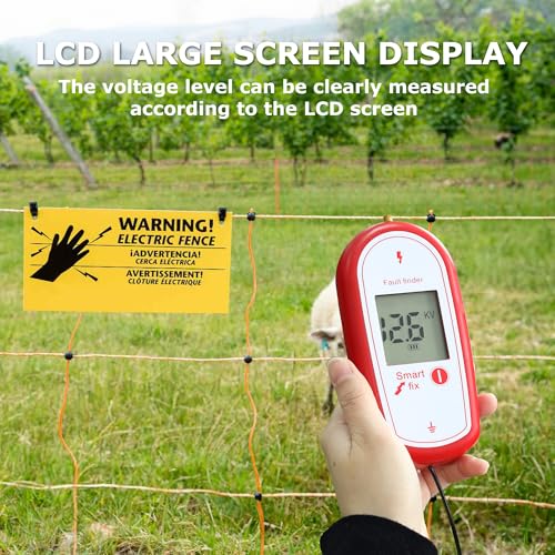 Electric Fence Voltage Tester and Fault Finder, Voltage 200-15000V