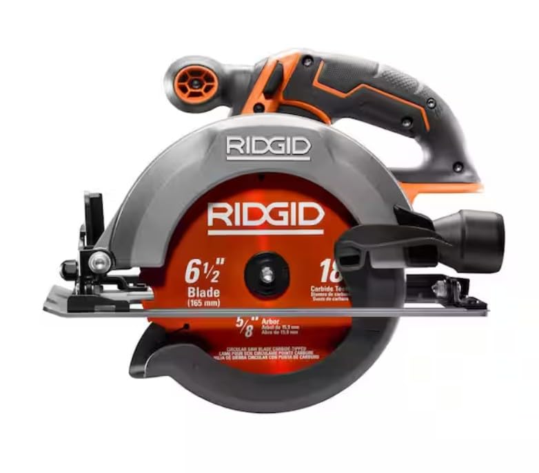 RIDGID 18V Cordless 6 1/2 in. Circular Saw (Tool Only)