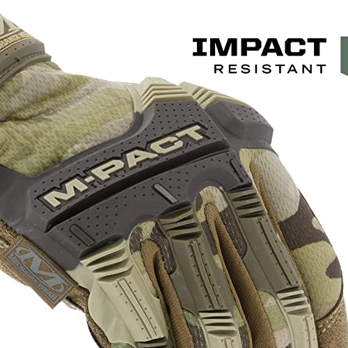 Mechanix Wear M-Pact MultiCam Tactical Gloves, Large - color: Camouflage - Multicam, size: Large