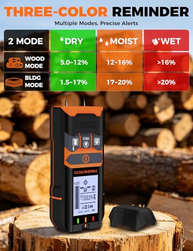 2 in 1 POROMETISTO Stud Finder and Moisture Meter