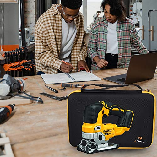 Aproca Case Compatible with DEWALT 20V MAX XR Jig Saw (DCS334B), Storage Portable Bag for Accessories (Case Only)