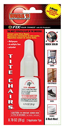 Wonderlokking Tite Chairs, Adhesive for Chair Joint and Furniture Repair by PC-Products, 20 gram 208113 - size: 20 gram