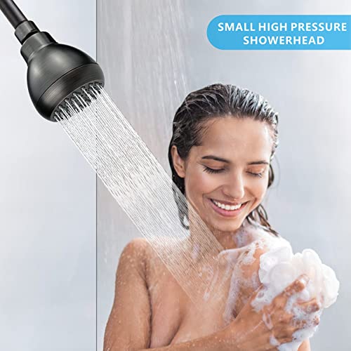 High Pressure Shower Head - Powerful Bathroom Pressure Boosting Showerhead - Perfect Universal Replacement for Rain Shower Heads(Oil Rubbed Bronze) - color: Oil Rubbed Bronze