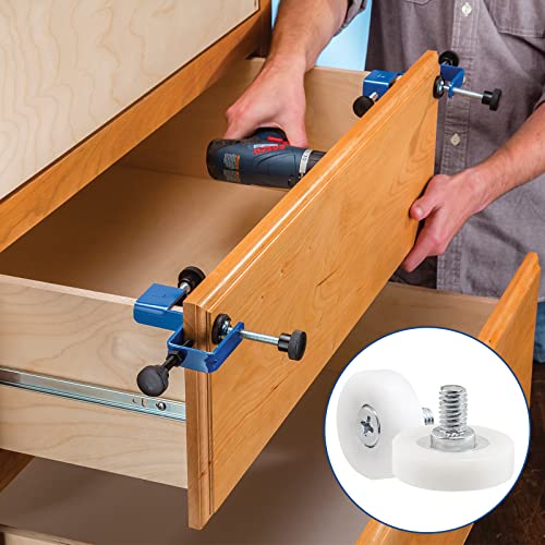 Litoexpe 12 Pieces 3/4" Drawer Slide Roller Wheel - size: 3/4 Inch