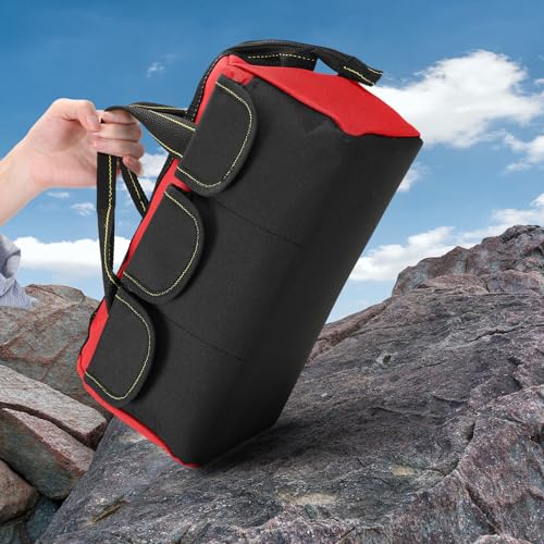 Sanwuta 3 Pack 13 Inch Tool Bags, Classic, Red, Army Green, Yellow - color: Red, Army Green, Yellow, size: 13 Inch, style: Classic