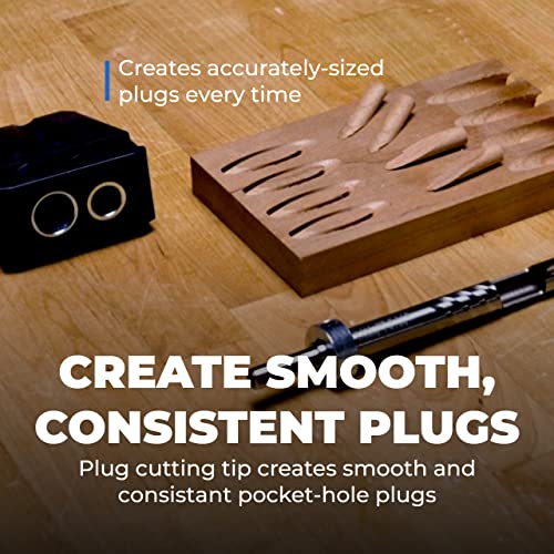 Kreg Plug Cutter Drill Guide Kit, Woodworking Drill Guide, KPHA740