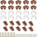 Surf Turtle 10 Pack Center Mount Drawer Replacement Slides - style: 10 Pack/With Metal Brackets