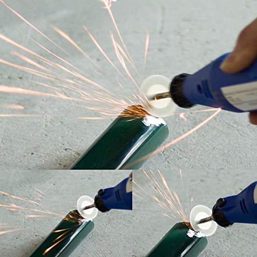 Diamond Cutting Wheel Cut Off Discs Coated Rotary Tools W/Mandrel 40mm for Dremel by YEEZUGO - size: Disc Φ:40mm