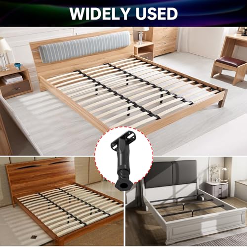 4PCS Adjustable Bed Frame Support Legs(8.3"-14.5"),Center Slats Support Leg - color: 4pcs(8.3-14.5inch)-rigid Plastic