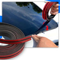 1PC Weather Stripping Door Seal Strip,Rubber Car Door Weather Stripping,Seal Strip for Car Window/Sunroof/Front Rear Windshield(32.8FT,0.55INCH) - color: Black-32.8FT/0.55INCH