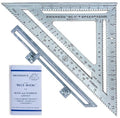 Swanson Tool Co S0107 "Big 12" 12-Inch Speed Square Layout Tool with Blue Book - size: 12 inch, style: 12" Speed Square