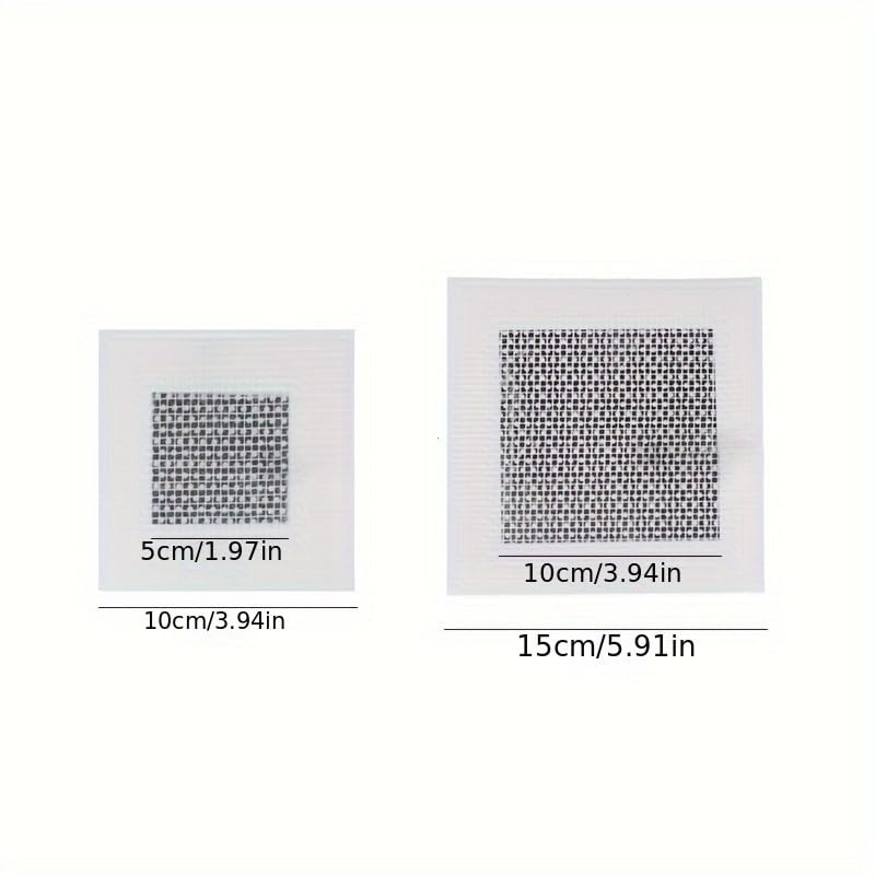 6-Inch Wall Repair Patch, Self-Adhesive Fiber Mesh Foam Board for Drywall Crack Repair, Quick Fix for Ceiling and Wall Holes, Easy DIY Installation Tool