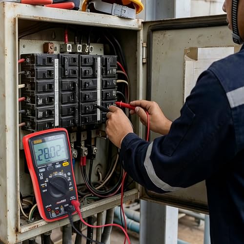 ZIBOO 15B PRO True RMS Digital Multimeter,for Electrical Applications, Measures AC/DC Voltage and Current Measurements up to 1000V and 10A (Optional AC Pliers)