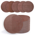 50 Pcs 5 Inch Mesh Sanding Disc Assortment for Random Orbital Sander | 80 120 180 240 320 Grit, Dust Free & Anti-Clogging Hook & Loop Round Sandpaper for Woodworking, Furniture & Metal - style: 5 Inch