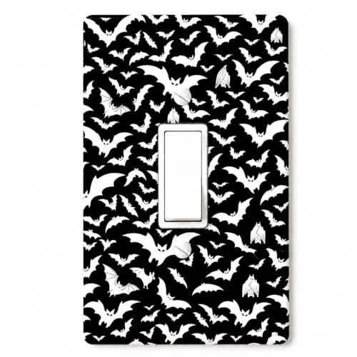 Gothic Bat Light Switch Cover Plates Toggle Switch Covers Plate - color: Bat, size: Toggle Light Switch