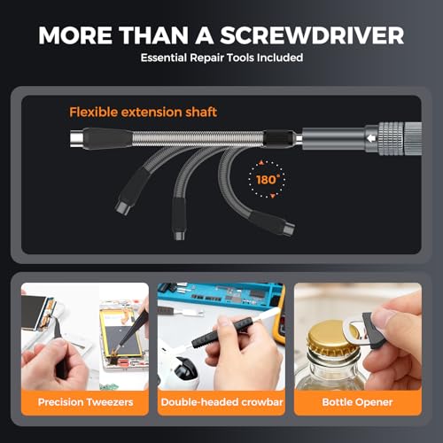 UF-TOOLS 83 in 1 Electronics Precision Screwdriver Set, Mini Professional Magnetic Repair Tool Kit with Torx Phillips Triwing for Computer, iPhone, Macbook, PC, Laptop, Watch, PS5, RC