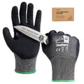 toolant ComfyCut A5 Cut Resistant Work Gloves, ANSI & EN388 Certified Protection with Second Skin Comfort, Fiberglass-Free, Touchscreen & Flexible Grip, for Woodworking, Warehouse, Assembly, Large - size: Large
