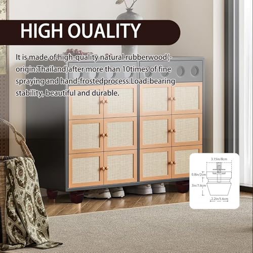 Wood Legs for Furniture 3 inch Heavy Duty Sofa Legs Square Brown Bed Legs Pack of 4, Mid Century Chair Feet, Sofa Replacement Parts, Dresser Leg Sideboard Recliner Couch Riser - color: Brown, size: 3"H*3.15"W