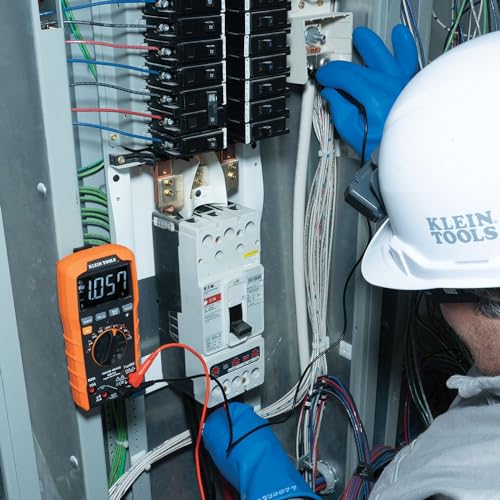 Klein Tools MM720 Digital Multimeter, Auto-Ranging TRMS, Low Impedance (LoZ), 1000V AC/DC Voltage, 10A AC/DC Current, 60 MOhms Resistance - size: Digital Multimeter