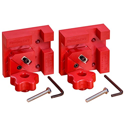 Woodpeckers M2 Box Clamps, 2 Pack, Versatile Woodworking Clamps for Quick and Easy 90 Degree Joints