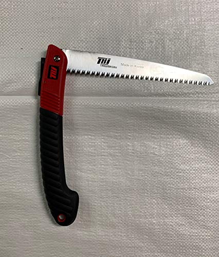 240mm Commercial Grade Folding Saw with safety button