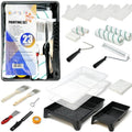 Allgala 23-Piece Ultimate Versatile DIY Decorating Painting Tool Kit with All You Need 9 Inch and 4 Inch Roller Kits - color: 23PC Ultimate