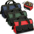 Sanwuta 3 Pack 16 Inch Tool Bags, Classic, Red, Army Green, Blue - color: Red, Army Green, Blue, size: 16 Inch, style: Classic