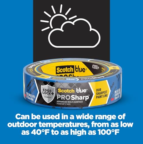 ScotchBlue PROSharp Painter's Tape 1 Inch Wide, 1 Roll - style: 1 Roll