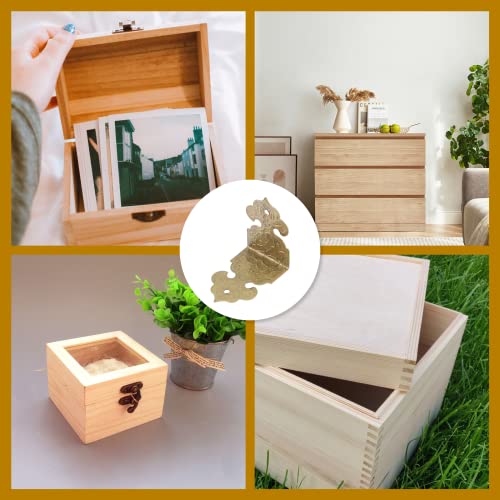 Antique Corner Protectors, 1 x 0.68inch, Style C, 20Pcs - size: 1 x 0.68inch (20Pcs), style: Style C