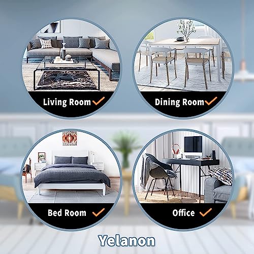 Yelanon Furniture Sliders, 8 pcs-4 3/4” Square Beige Furniture Sliders for Carpet, Heavy Duty Furniture Movers Sliders, Reusable Furniture Moving Pads, Floor Protectors for Carpet - size: 8pcs 4.75"beige
