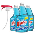 Windex Refill Original Blue Glass and Window Cleaner Bottles + 1 Reusable Spray Trigger, Surface Cleaning Spray, Original Blue Scent, 32 Fl Oz (Pack of 3) - size: 32 Fl Oz (Pack of 3), style: Trigger