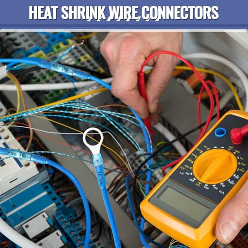 680PCS Heat Shrink Butt Connectors, Marine Grade Electrical Wire Connectors