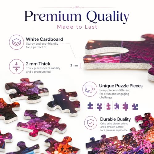 Jigsaw Puzzles for Adults 1000 Pieces Impossible Puzzle 28 x 20 inch