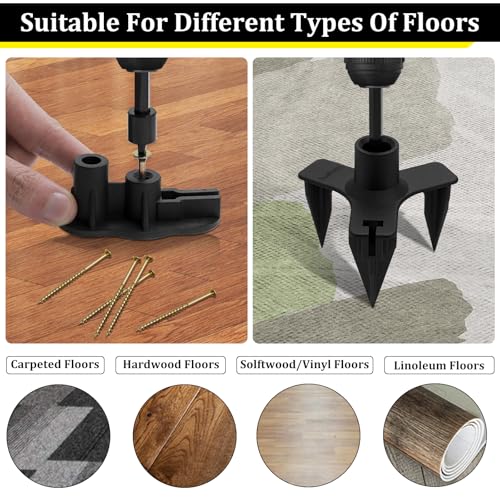 Noisy Floor Repair Kit with 100 Screws and 5 Tools - size: 100 Screws
