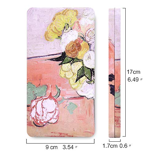 qianshan 40Pcs Empty Half Pans Watercolor Tin Palette with Magnetic Stripe - color: Champs Rose