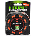 Crescent Lufkin 35' SHOCKFORCE NITE EYE Magnetic Tape | LM1335B-02 - size: 35', style: SAE