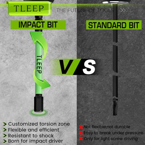 10 x Allen Wrench Drill Bit Set 1/4" Hexagonal Shank 4" Long Impact Wrench Hex Key, Metric Magnetic Tips S2 Steel Hex Bit, Latest Version Black Allen Key with Storage Box - size: B.1.5mm to 8mm