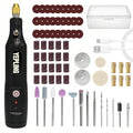 Cordless Rotary Tool, 3.7V Li-Ion 15000rpm Electric DIY Mini Polisher Kit, 72 Pieces Accessories USB Cordless Multi-Tool, Great for Nail Polishing and Light Work
