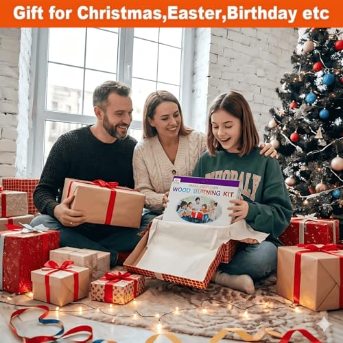 ACRSIKR Gifts for Teen, Teenagers Boy Girl Wood Burning Kit Christmas Gift - color: Blue