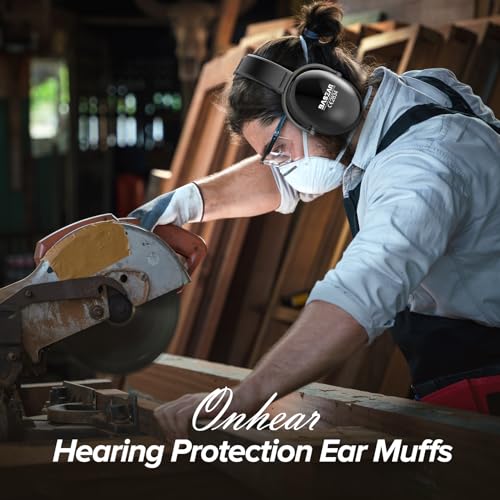 Ear Protection Headphones for Adults Kids, NoiseCancelling Headphones for Autism, Adjustable NoiseCancelling Ear Muffs, Earmuffs Hearing Protection, Effective Noise-Reducing Ear Muffs
