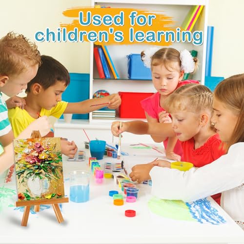 ESRICH 12 Pack 5x7 Small Canvas for Painting, Ideal for Kids & Beginners - size: 5x7in 12pack