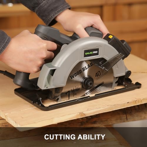 GALAX PRO 6000RPM 11Amp Corded Circular Saw with Laser