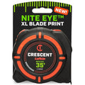 Crescent Lufkin 35 Ft. WORKHORSE NITE EYE Tape Measure | L1135NE - size: 35', style: SAE