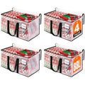 RoomHacks Moving Bags, Heavy Duty Large Storage Bags, 88L, 4 Pack, Clear - size: 88L- 4Packs