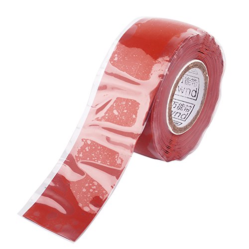 Walfront Self Fusing Silicone Tape Waterproof for Plumbing Hose Repair Electrical Insulation and Pipe Sealing