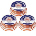 Solder Wicks braid，Solder Sucker，10ft Length 3 Pieces No-Clean Desoldering Braided Wicks. Solder Removal Tool，Desoldering Wick Used to Remove the Solder and Disassemble Electrical Components - style: 3pcs