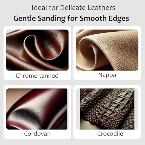 Leather Burnishing Bits for Rotary Tools – Precision Edge Finishing
