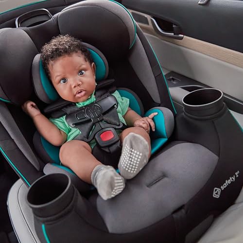 Safety 1st Grow and Go All-in-One Convertible Car Seat, Rear Facing, 5-40 lbs, Forward Facing (30–65 lbs), High Back Booster Seat 40-100 pounds, Vineyard Girl - color: Vineyard Girl, style: Original