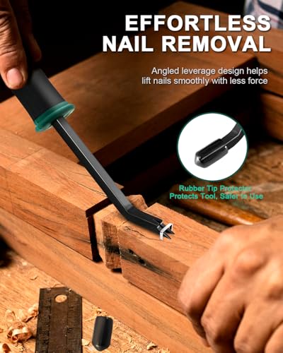 Heavy Duty Staple Remover, Upholstery Staple Puller Lifter Tool for Carpet, Hardwood Floors, Furniture, Construction | COMBATCH